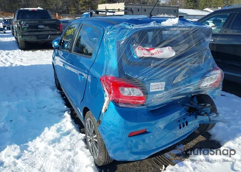 2019 Mitsubishi Mirage Gt from USA, damaged, VIN ML32A5HJ7KH007440